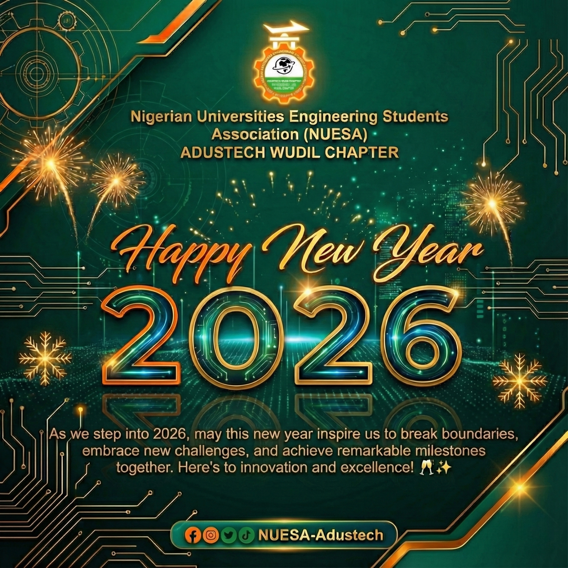 Welcome to 2026: Engineering a Year of Innovation and Excellence